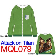 Attack on Titan hoodie cloth dress