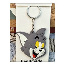 Tom and Jerry anime two-side key chain