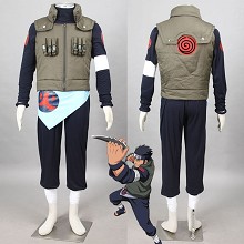 Naruto Sarutobi Asuma cosplay cloth dress set(6pcs a set)