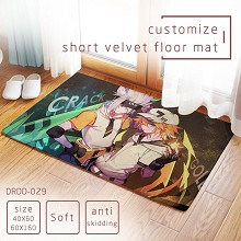 AOTU short velvet floor mat ground mat(40X60)