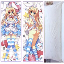 Alice in Wonderland two-sided long pillow