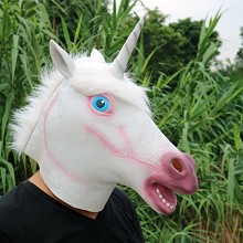 Unicorn head cosplay mask