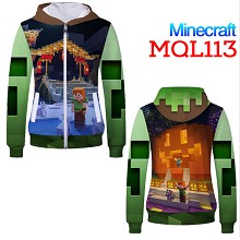 Minecraft thick hoodie cloth dress sweater