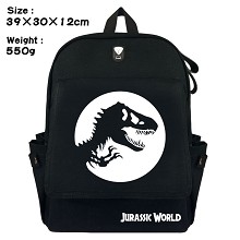 Jurassic World canvas backpack bag