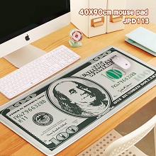 The USD cash money big mouse pad