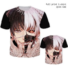 Tokyo ghoul short sleeve full print modal t-shirt