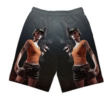 Playerunknown’s Battlegrounds beach pants shorts middle pants