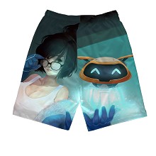 Overwatch beach pants shorts middle pants