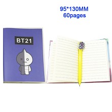 Star BTS notebook(60pages)