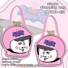The other anime shape shopping bag shoulder bag