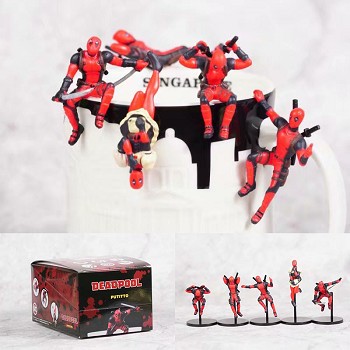 Deadpool figures set(5pcs a set)