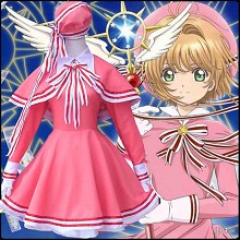 Card Captor Sakura cosplay costume cloth dress a s...