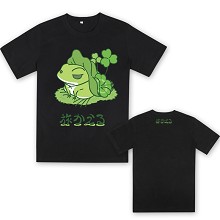 Travel Frog cotton t-shirt