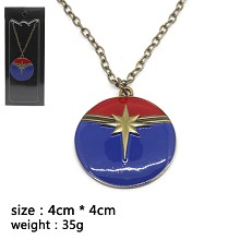 Captain Marvel necklace