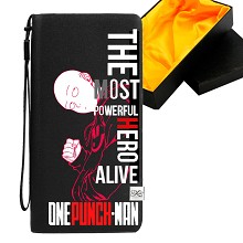 One Punch Man anime long wallet