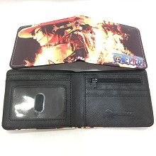 One Piece Ace anime wallet