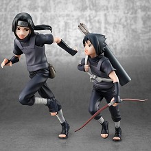 Naruto child Uchiha Itachi and Sasuke figures set(2pcs a set)