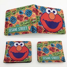 Sesame Street anime wallet