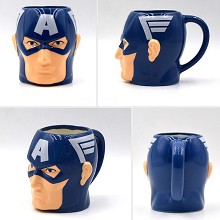 The Avengers Captain America ceramic cup mug