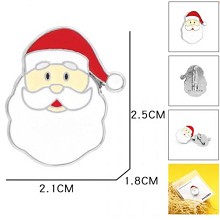 Santa Claus brooch pin