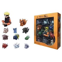 Naruto figures a set