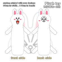 Anne rabbit anime long plush doll