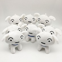 4inches Crayon Shin-chan anime plush dolls set(10p...