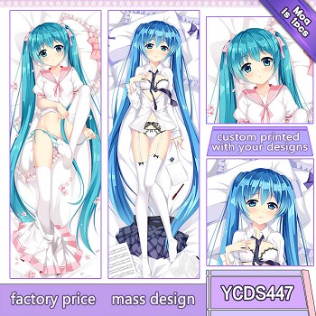 VOCALOID Hatsune Miku anime two-sided long pillow