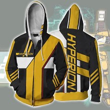Hyperion anime 3D printing hoodie sweater cloth