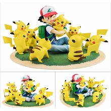 Pokemon anime figures a set