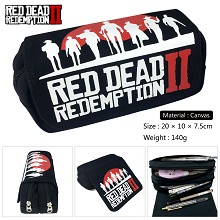  Red Dead Redemption canvas pen bag pencil bag 