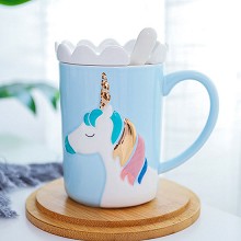 Unicorn ceramic cup mug