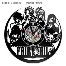 Fairy Tail anime wall clock