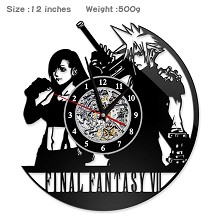 Final Fantasy anime wall clock