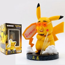 Pokemon pikachu cos one piece Borsalino figure