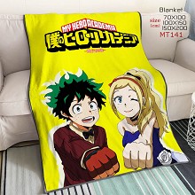My Hero Academia anime blanket