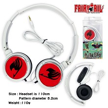  Fairy Tail anime headphone 