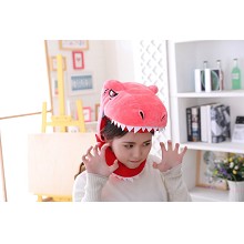Cute Dinosaur Plush Hat Cap Plush Gift Dance Toy V...