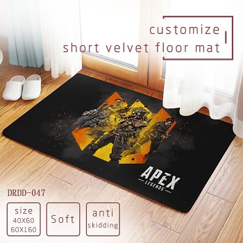 Apex legends game short velvet floor mat