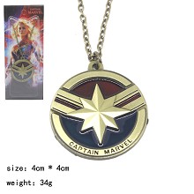 Captain Marvel movie necklace