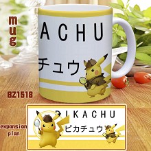 Pokemon Detective Pikachu movie cup mug
