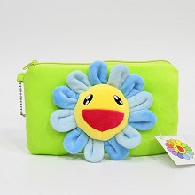 Sunflower plush wallet 20*12CM