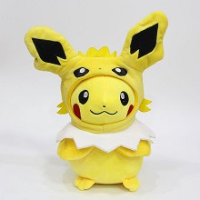 12inches Pokemon Pikachu cos Jolteon anime plush d...