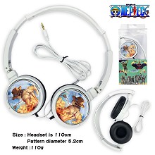 One Piece anime headphone