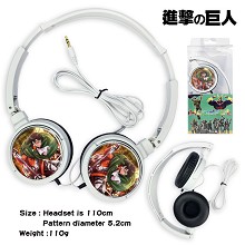 Attack on Titan anime headphone