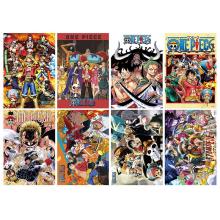 One piece anime posters(8pcs a set)