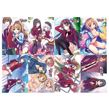 Classroom of the elite anime posters(8pcs a set) _Other Cartoon_Anime  Toys_Banacool anime product wholesale,anime manga,anime online shop phone  mall