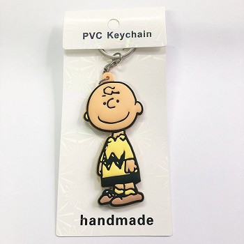  Snoopy anime two-sided key chain 