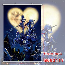 Kingdom Hearts anime wall scroll