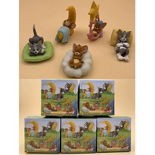 Tom And Jerry figures set(5pcs a set)